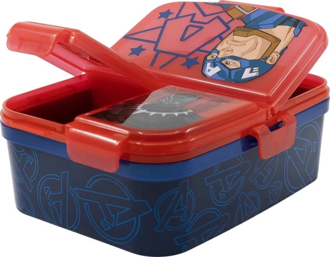 Avengers Captain America 4 vaks broodtrommel / brooddoos XL