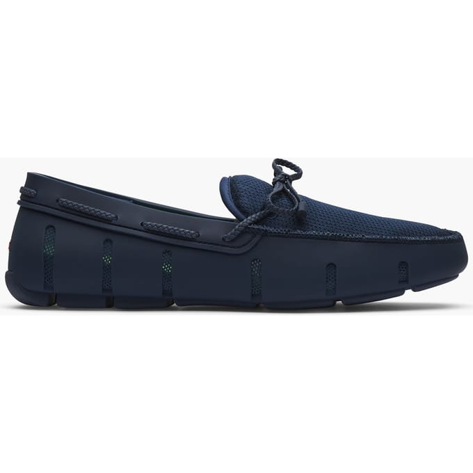 SWIMS Braided Lace Loafer Navy Maat: 41 | Instappers Outlet | Heren | Blauw