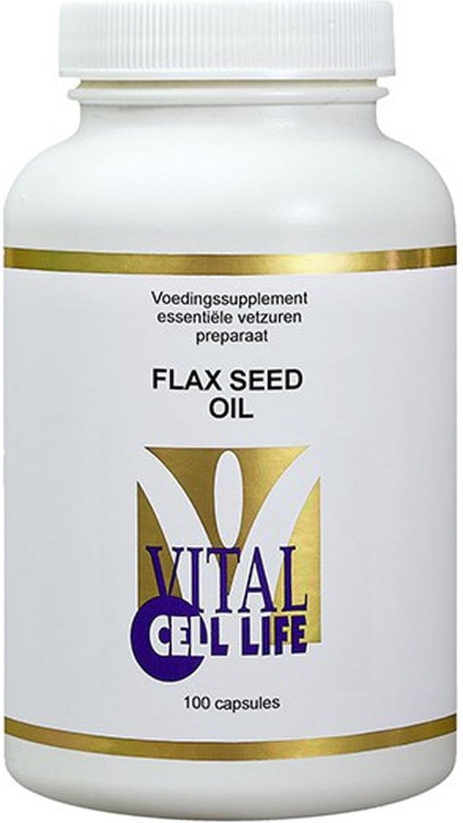 Vital Cell Life Flax Seed Oil 100 capsules