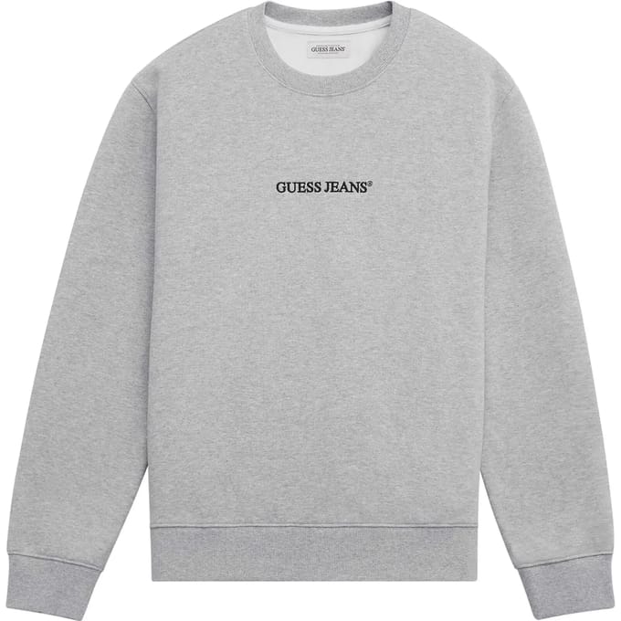 Slim sweatshirt met geborduurd logo Guess