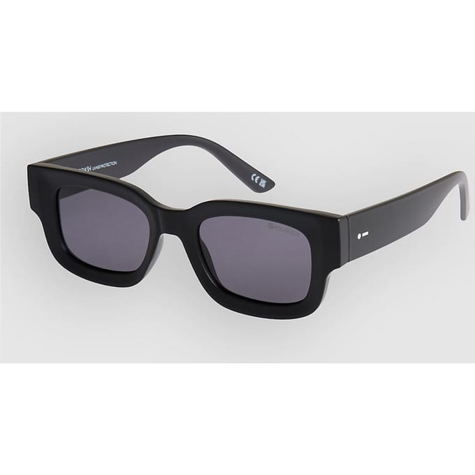 Dot Dash Pixel Matte Black Zonnebril zwart