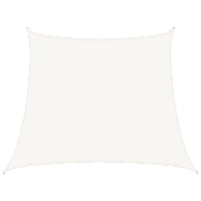vidaXL - Zonnezeil - 160 - g/m² - 3/4x3 - m - HDPE - wit