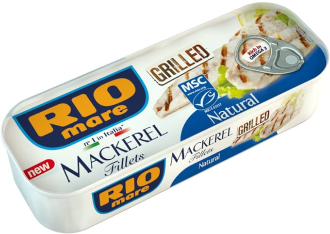 Rio Mare Gegrilde makreelfilet natuur 120g