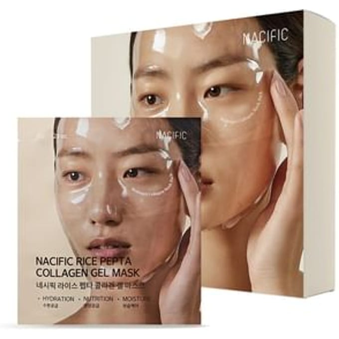 NACIFIC Rijst Pepta Collageen Gel Masker 35gX 4ST/8ST 4EA X  2