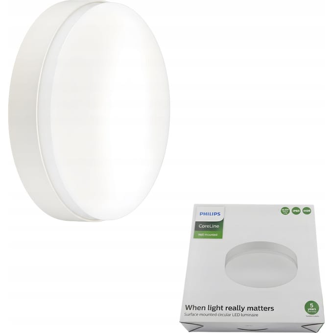 Philips Coreline Applique LED WL131VLrd20S/830PSU WH Blanche 22W