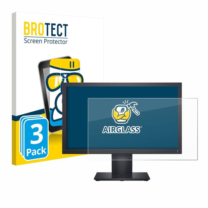 Screenprotector 3 Stuks voor Dell E1920H Beschermglas transparant