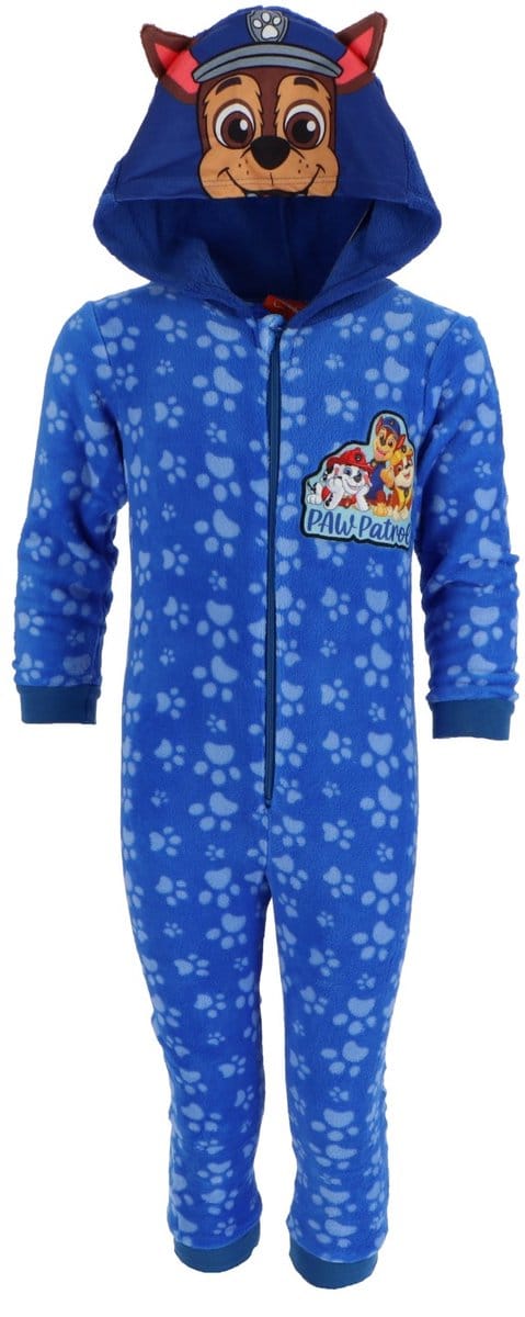 Paw Patrol Onesie - Maat 98/104 - Polyester - Pyjama - Blauw