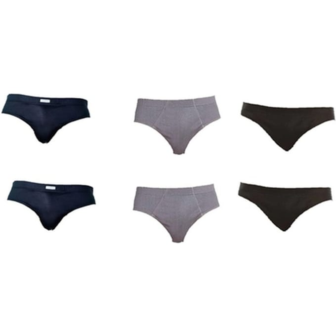 Klassieke herenslips van Gieffeti: 6 / Wit / XL