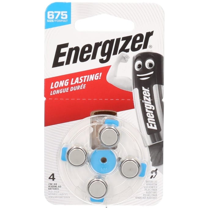 Energizer 675 – Gehoorapparaat batterijen – Blauw – 1.4V