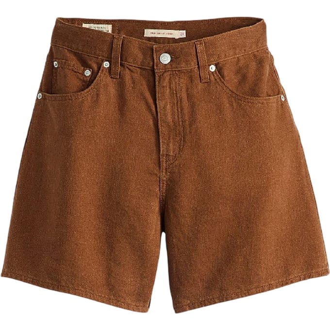 Levis Dames/Dames Denim Shorts (Bruin)