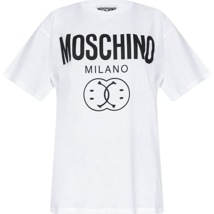 Moschino Double Smiley Wit Oversize T-shirt