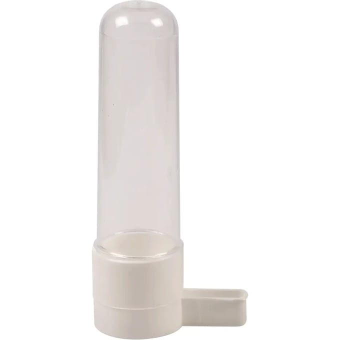 Duvoplus - Vogelnest - Vogel - Grote Fontein Met Ring Ca. 100ml Wit - 1st
