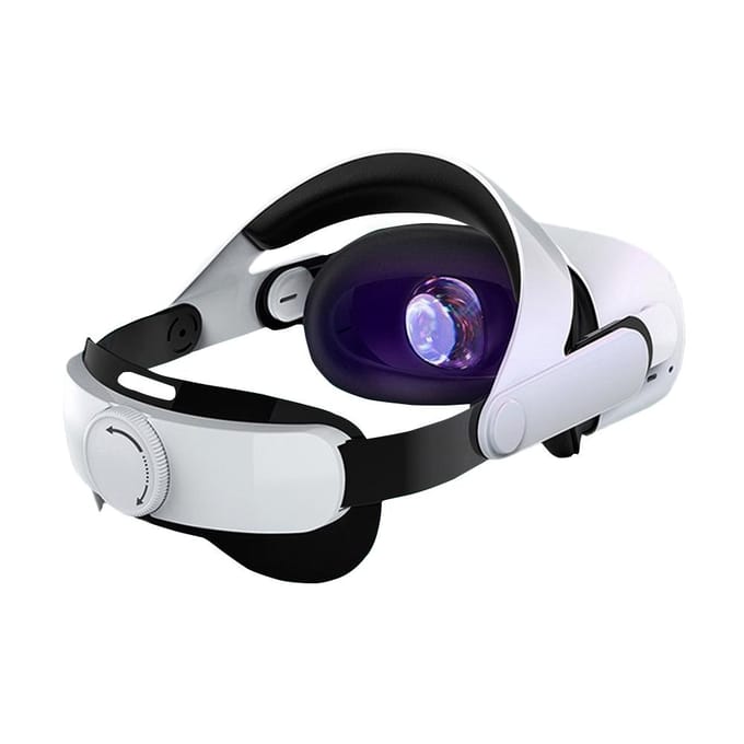 Convient aux lunettes Oculus Quest2 VR, couvre-chef confortable, équilibre réglable, pas de pression sur le blanc