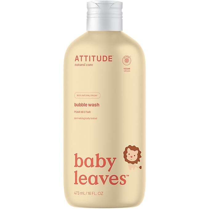 ATTITUDE - Baby Leaves Bubble Wash Pear Nectar