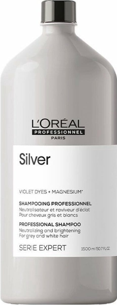 3x L'Oréal Professionnel Silver Shampoo 1500 ml