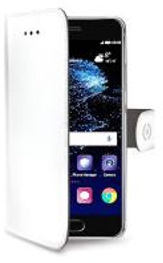 Celly Wally Book Case Huawei P10 Wit