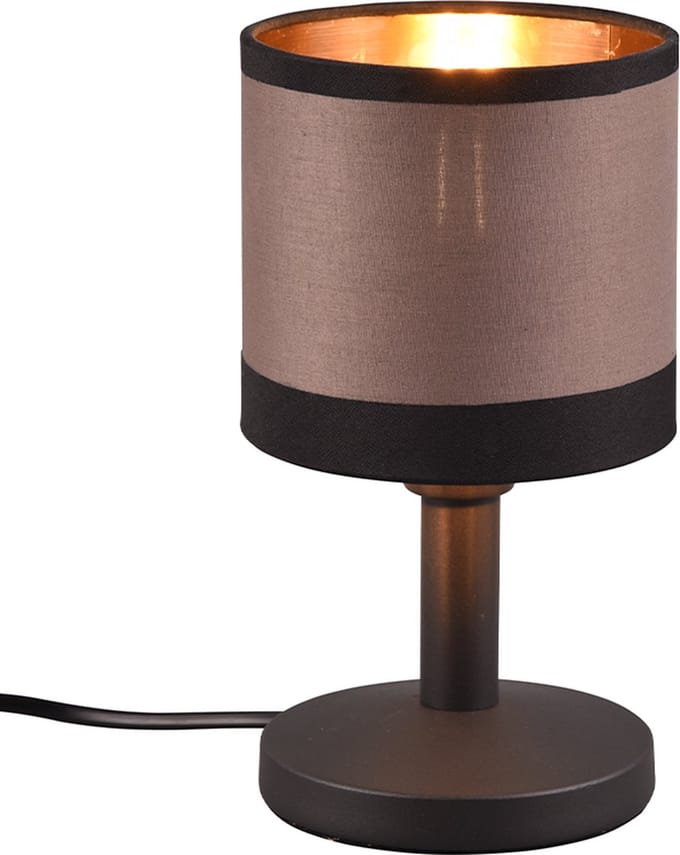 REALITY DAVOS - Tafellamp - Zwart mat - excl. 1x E14 10W
