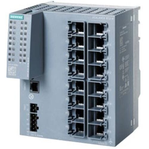 Siemens 6GK52160BA002AC2 6GK5216-0BA00-2AC2 Industrial Ethernet Switch 10 / 100 MBit/s