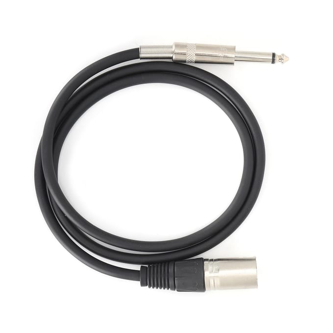 6,35 mm XLR Mannelijk naar TRS Jack Microfoonlijn Microfoonkabel voor Microfoons Luidsprekers Podium 1m / 3.3ft