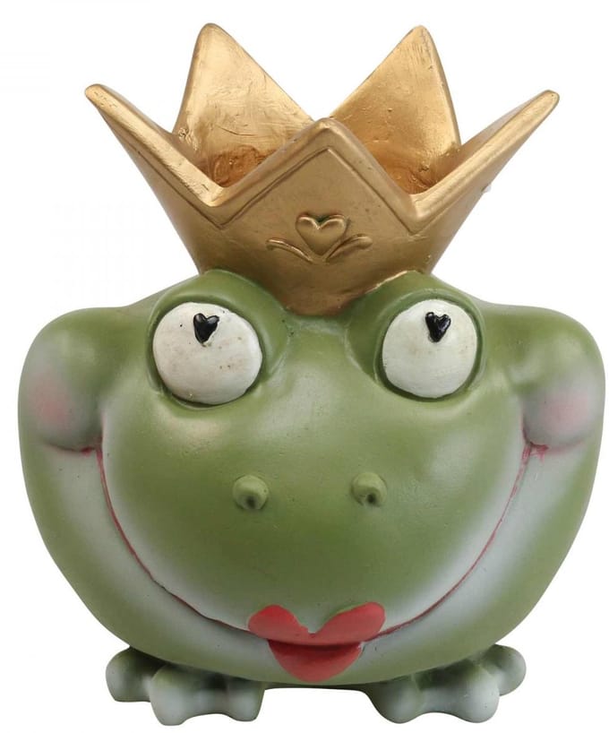 Frog King Deco Vaas Tuindecoratie Kikkervaas 21×17,5×23cm