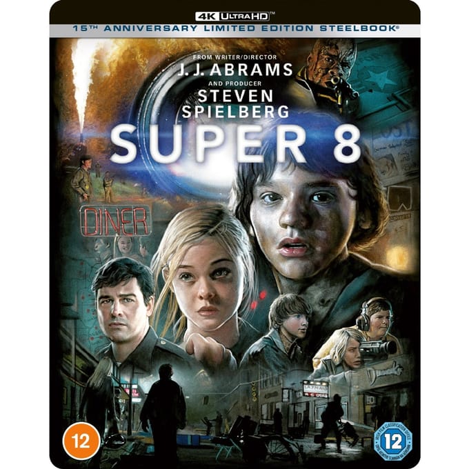 Super 8 - 15th Anniversary Limited Edition Steelbook - 4K Ultra HD - Import