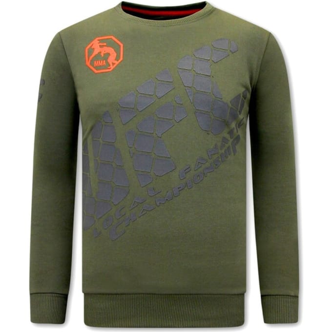 Heren Sweater - UFC - Groen