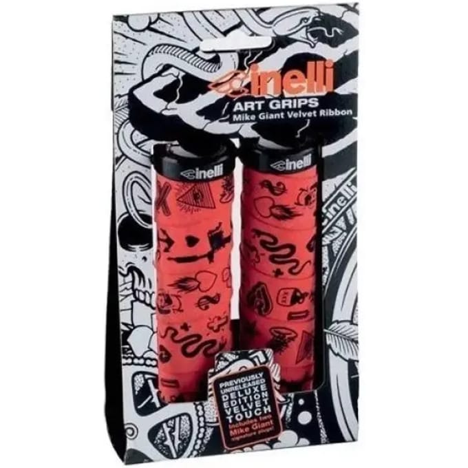 Cinelli Mike Giant Handvatten, rood/zwart