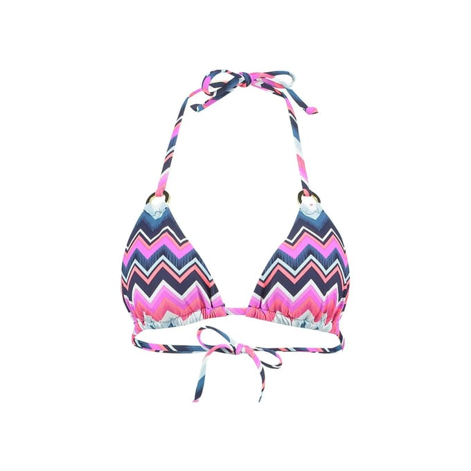Dames zwemkleding top Lascana Zigzag