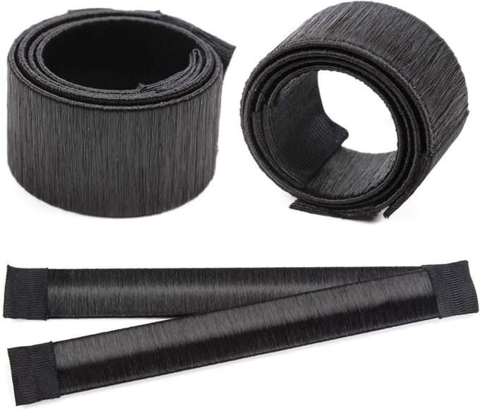 ***Maggie`s Magic Bun Set - 2 stuks - Knot maker - Zwart - van Heble® ***