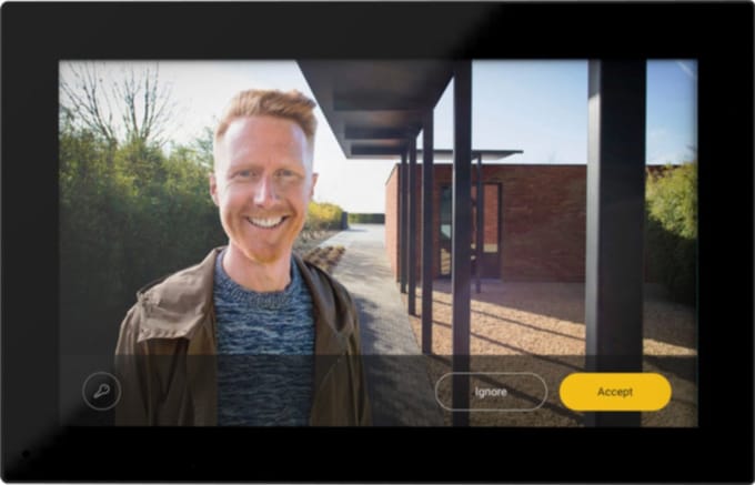 Niko videobinnenpost 2-draads video handsfree (510-50000)