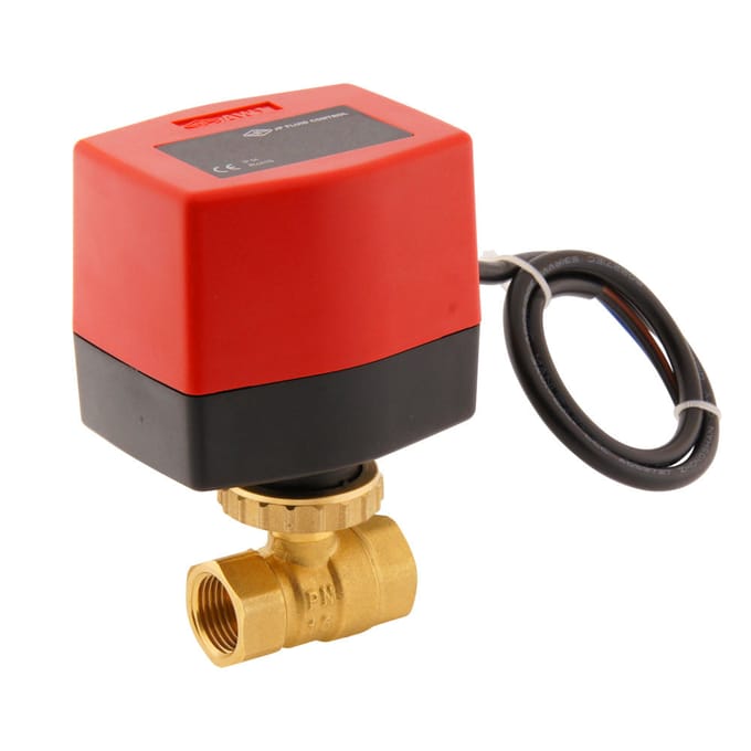 Elektrische Kogelkraan BW2 1/2'' 2-weg 12V DC 3-punt - BW2-012-AW1-012DC