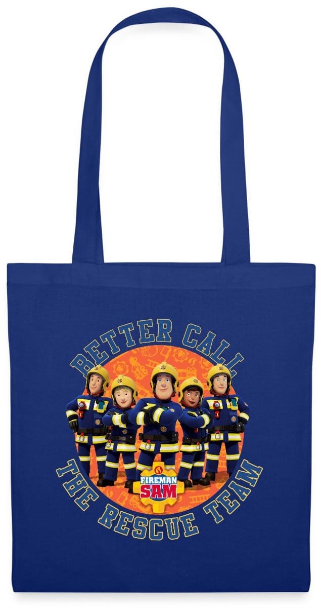 Brandweerman Sam™ Beter Bel De Reddingsbrigade Tas Van Stof Schoudertas