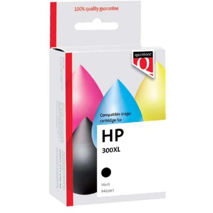 Inktcartridge Quantore alternatief tbv HP CC641EE 300XL zwart
