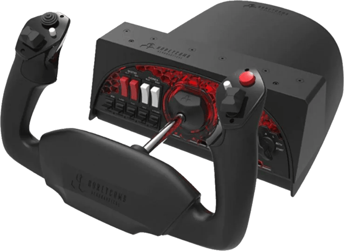 Honeycomb Alpha Flight Controls - Yoke & Switch Panel - PC
