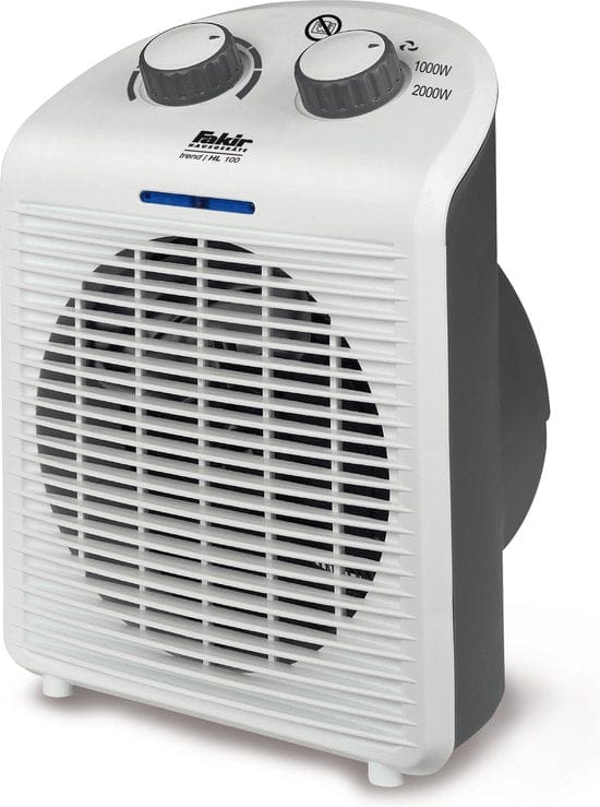 Fakir Trend HL 100 Elektrische Kachel - Verwarming met Ventilator - Wit/Grijs