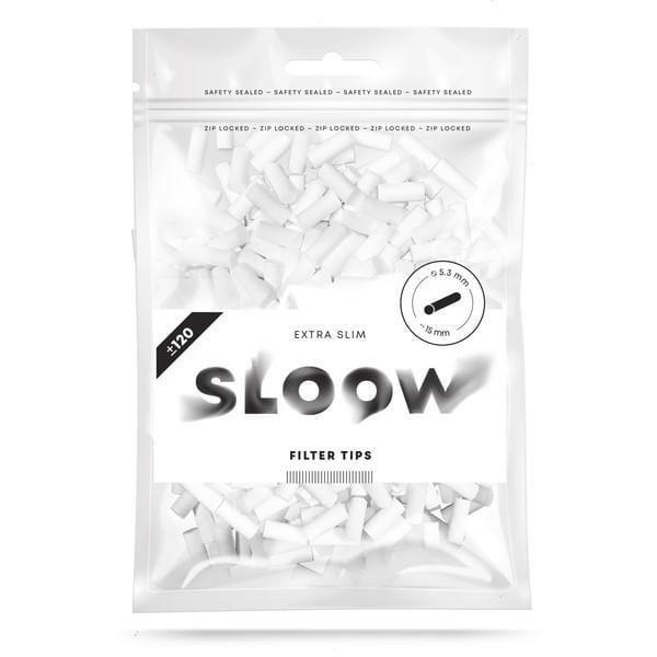 Filtres Sloow Extra Slim 5.3Mm 120St