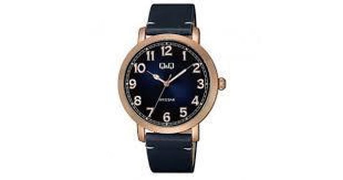Heren horloge QB28J105Y blauw /rosekleurig