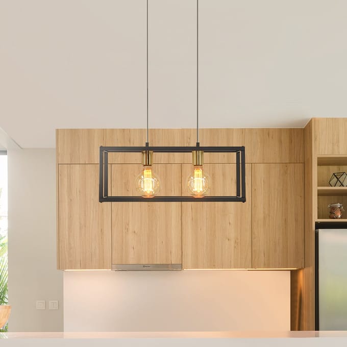 LumenXL Moderne hanglamp 2-lichts - Teun