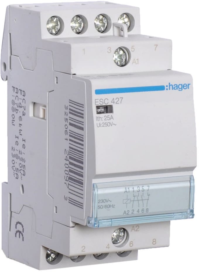 Hager ESC427 Installatiezekeringautomaat 1990 VA 230 V Piece 1 stuk(s)