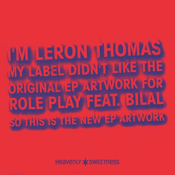Leron Thomas - Role Play (12" Vinyl Single)