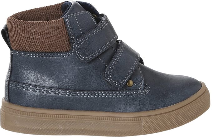 Vertbaudet Synthetische boots voor jongens met klittenband uit de kleutercollectie