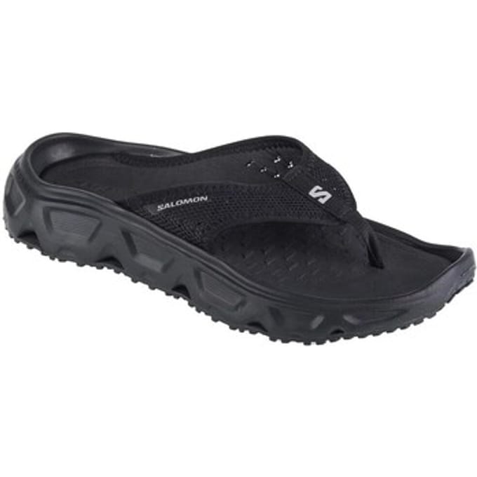 Salomon REELAX BREAK 6.0 - Dames Slippers - BLACK / BLACK / ALLOY - 38
