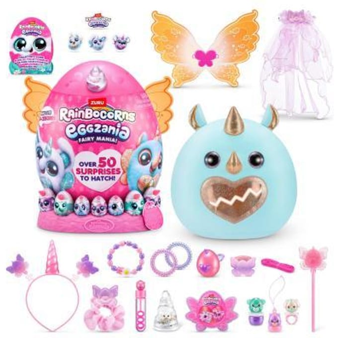 Rainbocorns Eggzania Fairy Mania Surpris - Gele vleugels