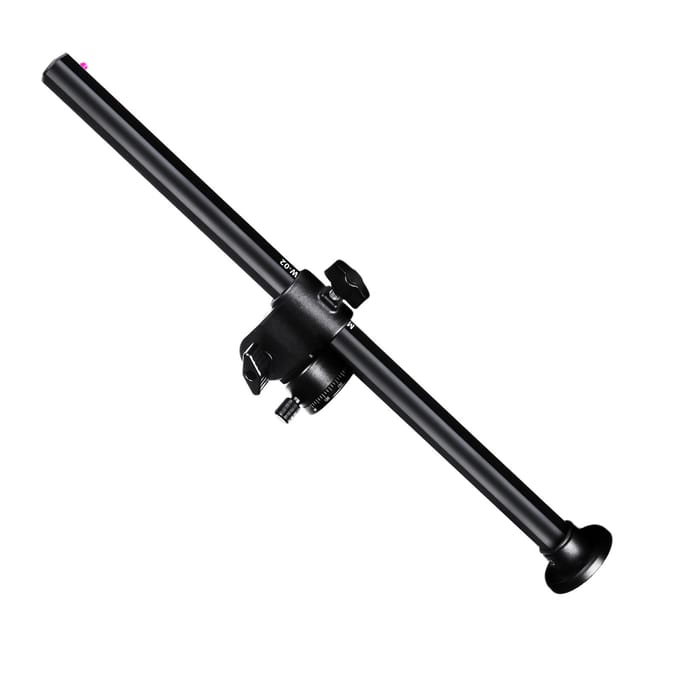 Manbily ZW-02 Extension de trépied rotatif Bras de flèche pour trépied Colonne centrale multi-angle avec verrouillage noir