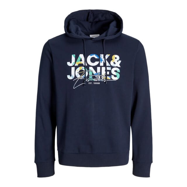 JACK&JONES - JJGEPLAS SWEAT HOOD LN - Heren - Sweaters