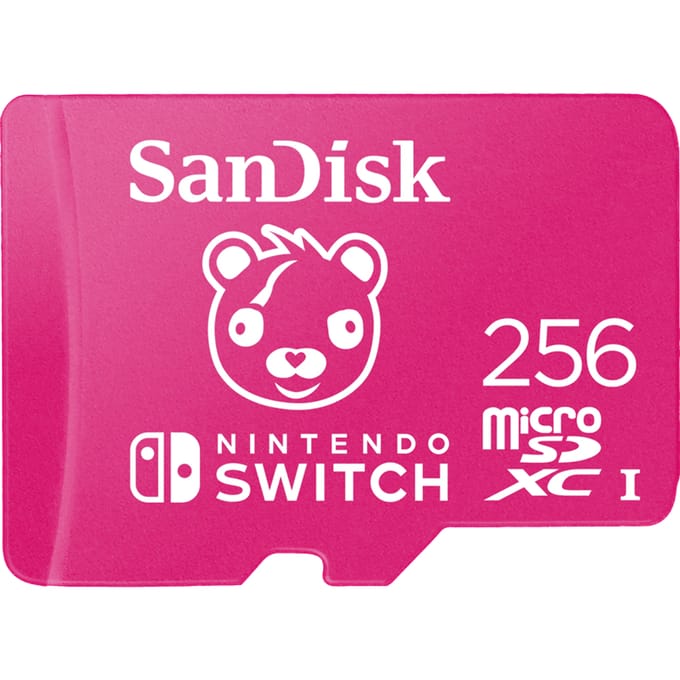 SanDisk MicroSDXC Extreme Gaming 256GB Fortnite (Nintendo licensed)
