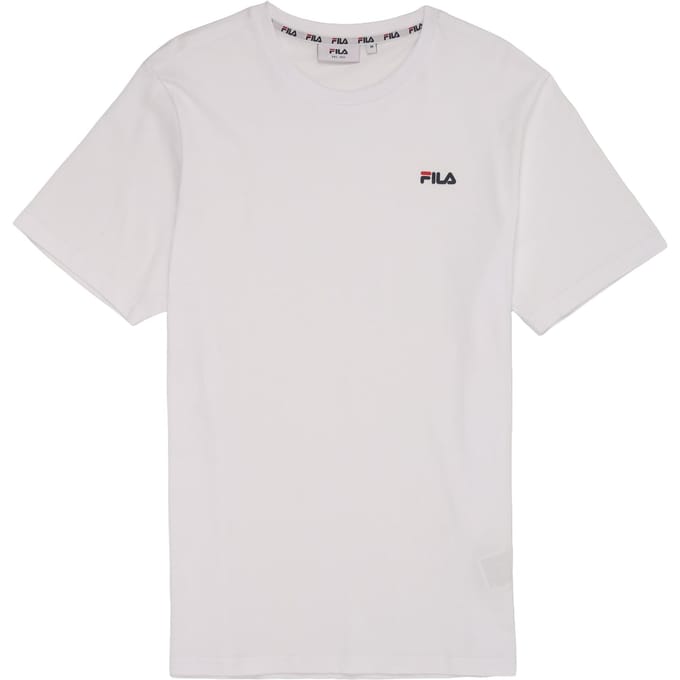 FILA Zwolen Logo T-shirt Bright White Größe: S | Basic T-Shirts Outlet | Herren | Weiß