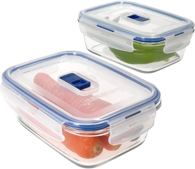 Set van 2 Pure Box Actieve voorraadpotten 82 cl - 5088000
