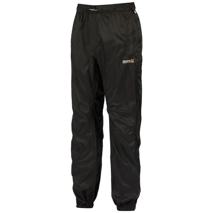 De Regatta Active II compacte overbroek - heren - waterdicht - ademend - Zwart