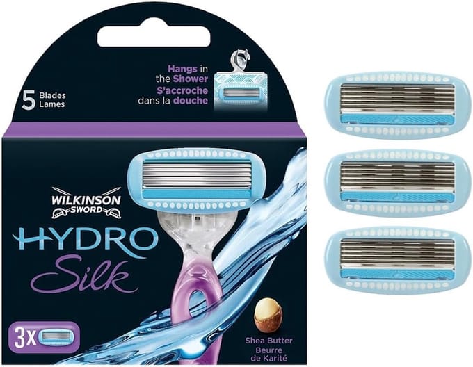 Hydro Silk Scheermesjes voor Dames - 3 Stuks